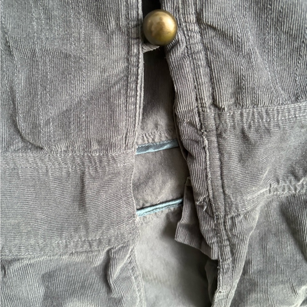 Cherokee Charcoal Corduroy Vest - Picture 4 of 5